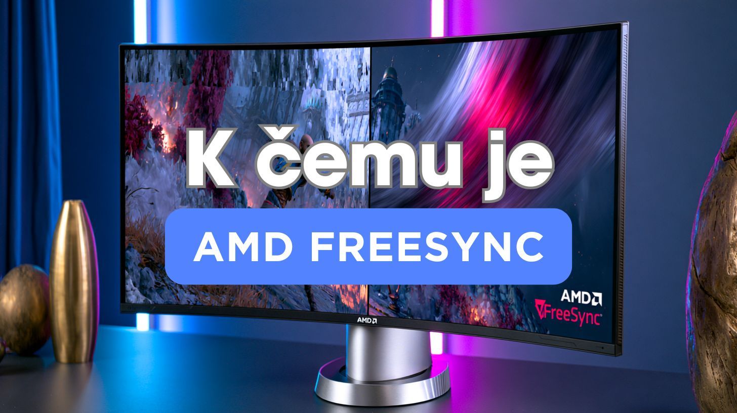 Porovnání obrazu se zapnutým a vypnutým FreeSync na herním monitoru - vysvětlení technologie od BestComp.cz