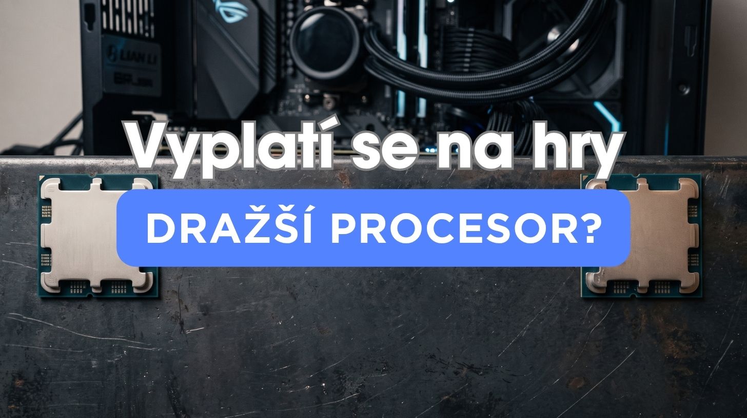 Dva procesory AMD Ryzen vedle sebe na pracovním stole v dílně BestComp v Plzni